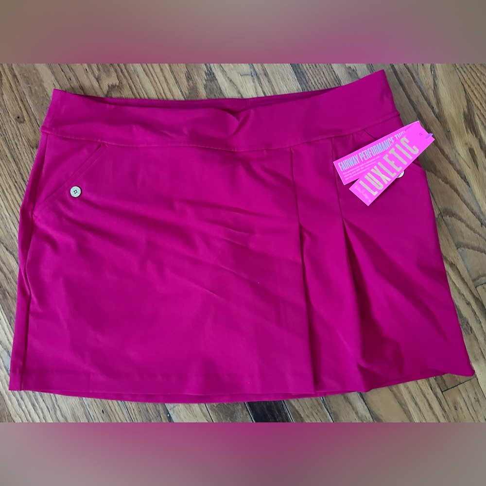 NWT Lilly Pulitzer Antibes Golf Skort - Poinsettia Red - 16